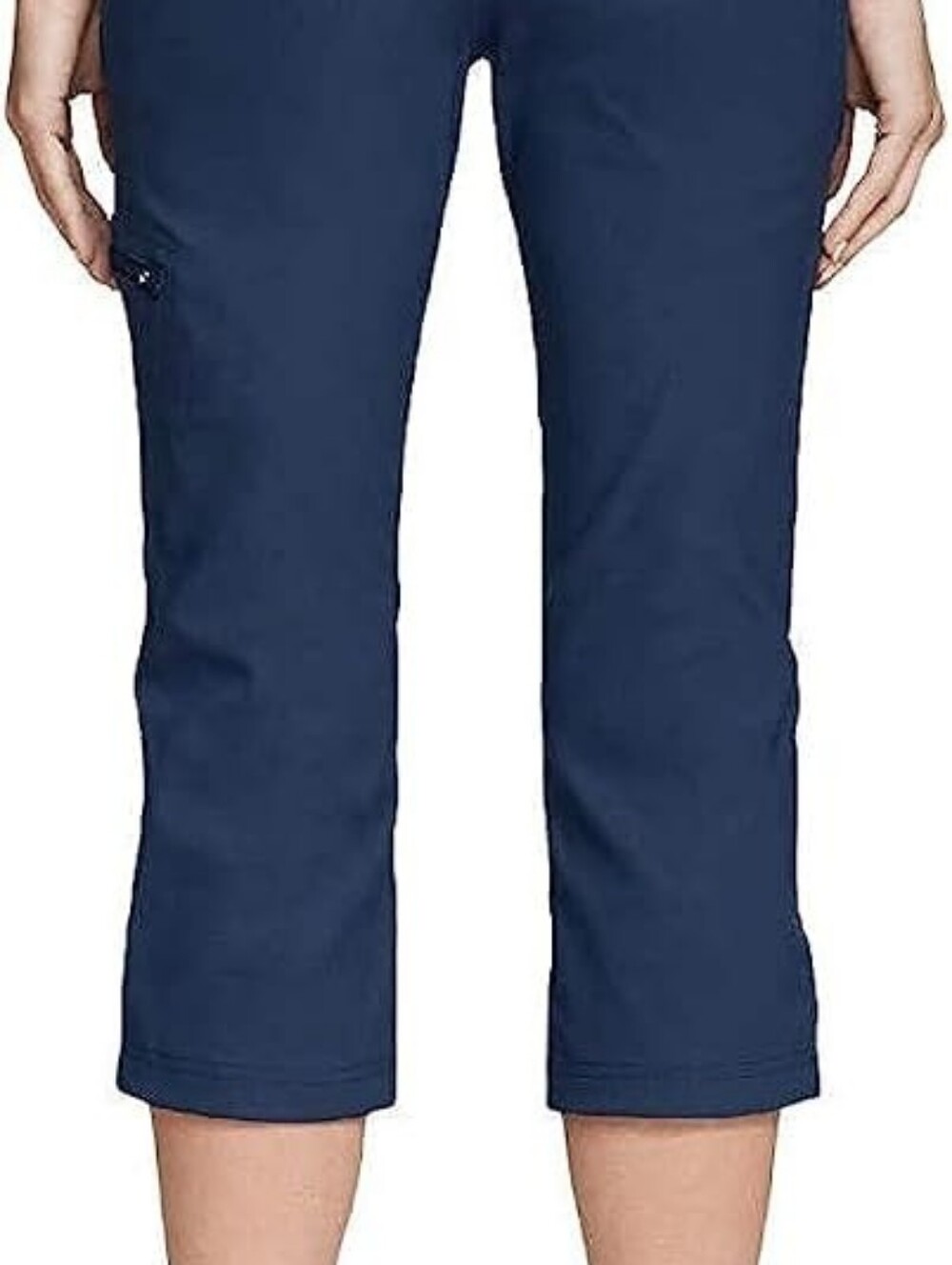 Eddie Bauer Outdoor Rainier Capri UPF 50+  Blue Pants Sz 8